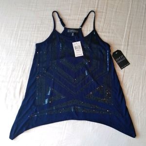 Almost Famous Sequin Halter top